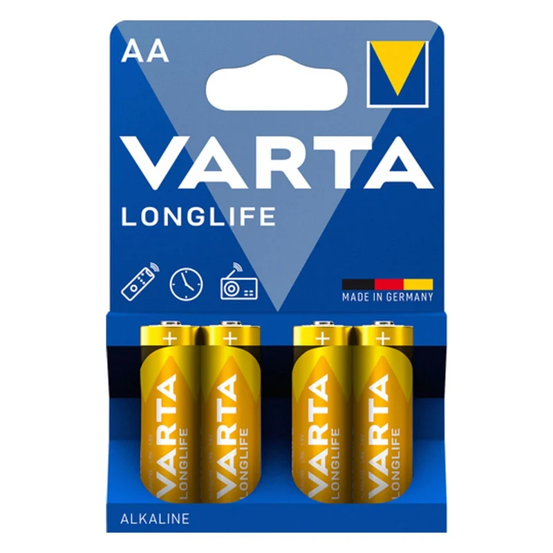 Longlife AA Mignon Batterie Longlife Extra 4 Stück